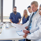 physicians discussing cases